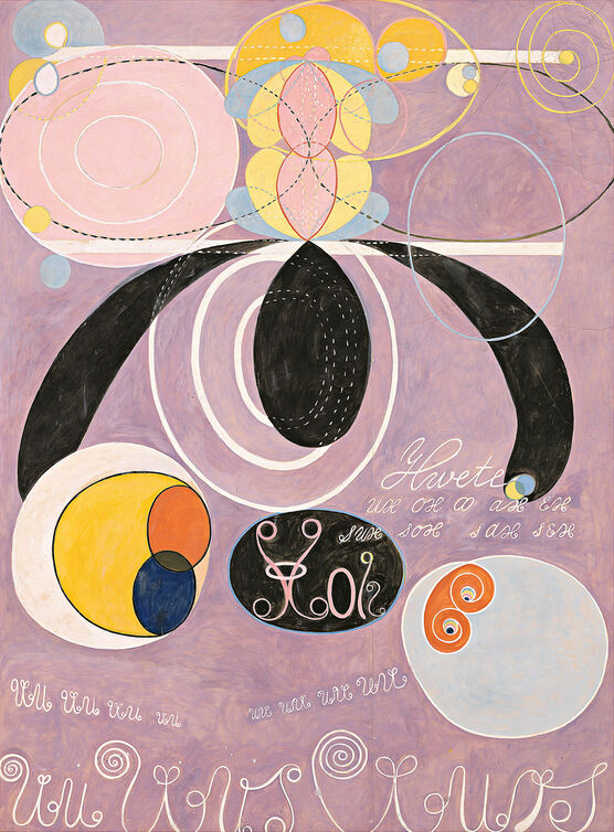 Hilma af Klint: The Ten Largest, Group IV No. 6, Adulthood
